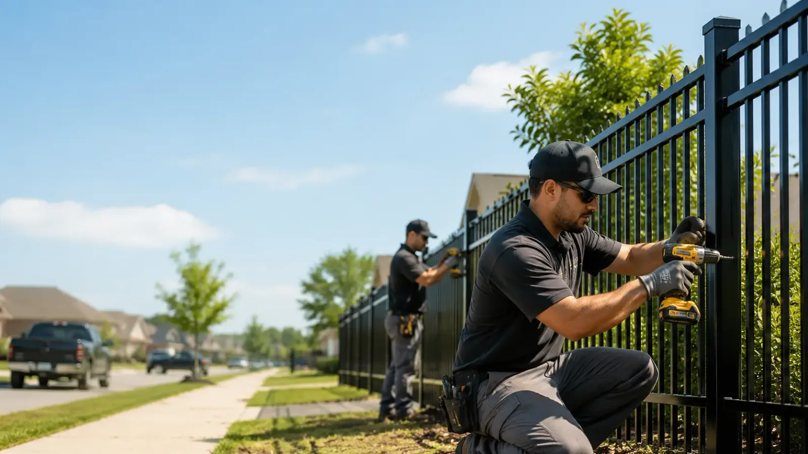 Metal Fence Installation in Fairfield, AL
